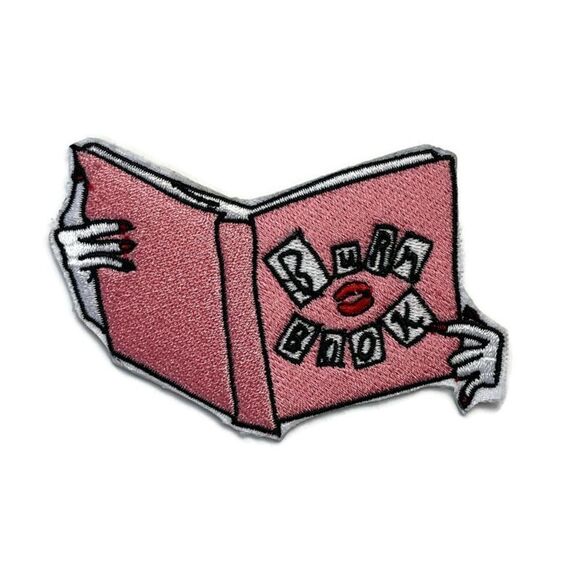 Burn Book Mean Girls Embroidered Patch - Picture 1 of 3